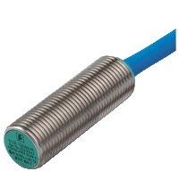 Pepperl&plus;Fuchs Inductive Proximity Stainless Steel Barrel Sensor; 12mm; Embeddable; 8.2VDC; NC; NAMUR; 5m Potted Cable
